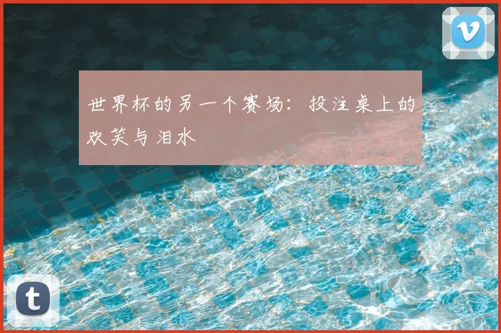 世界杯的另一个赛场：投注桌上的欢笑与泪水